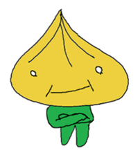 Onion Tama and a Hand sticker #4023337