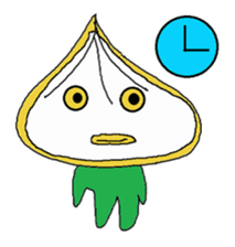 Onion Tama and a Hand sticker #4023339