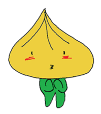 Onion Tama and a Hand sticker #4023349
