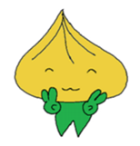 Onion Tama and a Hand sticker #4023350