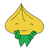 Onion Tama and a Hand sticker #4023350