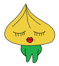 Onion Tama and a Hand sticker #4023354
