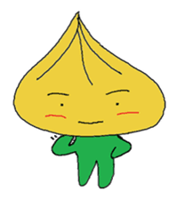 Onion Tama and a Hand sticker #4023356