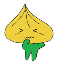 Onion Tama and a Hand sticker #4023362