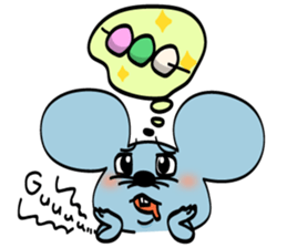 Cute and Happy Mice sticker #4023491