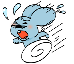 Cute and Happy Mice sticker #4023492