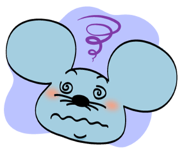 Cute and Happy Mice sticker #4023493