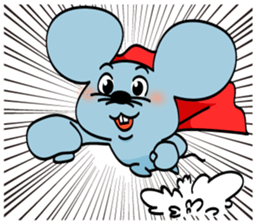 Cute and Happy Mice sticker #4023502