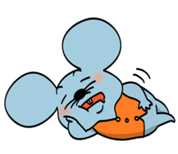 Cute and Happy Mice sticker #4023503