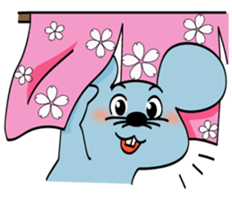 Cute and Happy Mice sticker #4023512