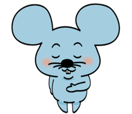 Cute and Happy Mice sticker #4023513