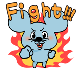 Cute and Happy Mice sticker #4023515