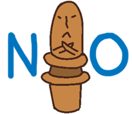 Pleasant Haniwas sticker #4023710