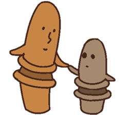 Pleasant Haniwas sticker #4023725