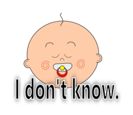 baby style(english.ver) sticker #4023979