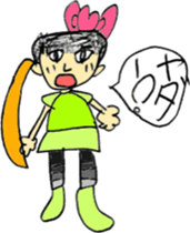 Picture Diary of a YUME-chan sticker #4025323