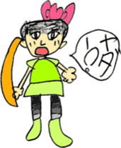 Picture Diary of a YUME-chan sticker #4025323