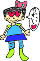 Picture Diary of a YUME-chan sticker #4025327
