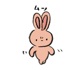 Everyday of a bear and a rabbit. sticker #4025375