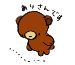 Everyday of a bear and a rabbit. sticker #4025401
