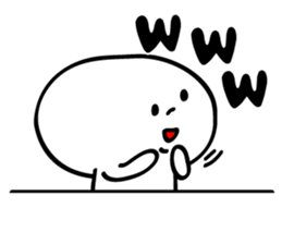 Marshmallow Boy! sticker #4025783