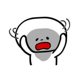 Marshmallow Boy! sticker #4025798