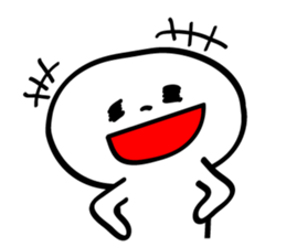 Marshmallow Boy! sticker #4025802