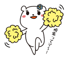 Very cute! Funny! Charming! Lovery Bear sticker #4026201