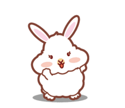Kawaii Rabbits / Mary / redesigned sticker #4026288