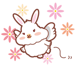 Kawaii Rabbits / Mary / redesigned sticker #4026294