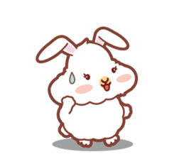Kawaii Rabbits / Mary / redesigned sticker #4026298
