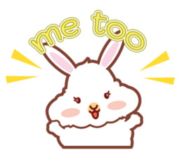 Kawaii Rabbits / Mary / redesigned sticker #4026310