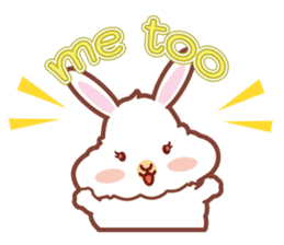 Kawaii Rabbits / Mary / redesigned sticker #4026310