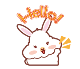 Kawaii Rabbits / Mary / redesigned sticker #4026312
