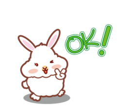 Kawaii Rabbits / Mary / redesigned sticker #4026316