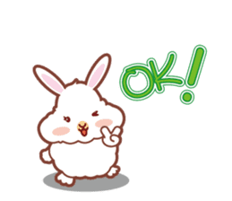 Kawaii Rabbits / Mary / redesigned sticker #4026316
