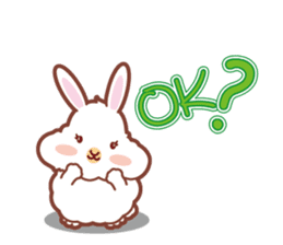 Kawaii Rabbits / Mary / redesigned sticker #4026317