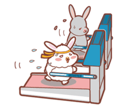Kawaii Rabbits / Mary / redesigned sticker #4026326