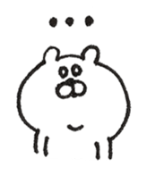 Mr. white bear MU sticker #4026490