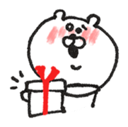 Mr. white bear MU sticker #4026506