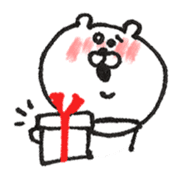 Mr. white bear MU sticker #4026506