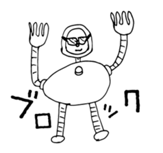 Junk Robots of Dr.KD sticker #4026895