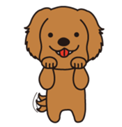 Loose, unrestrained, heartwarming dogs sticker #4026928