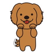 Loose, unrestrained, heartwarming dogs sticker #4026928