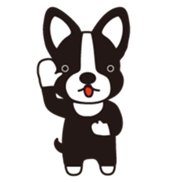 Loose, unrestrained, heartwarming dogs sticker #4026936