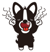 Loose, unrestrained, heartwarming dogs sticker #4026937