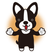 Loose, unrestrained, heartwarming dogs sticker #4026940