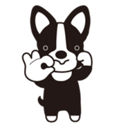 Loose, unrestrained, heartwarming dogs sticker #4026942