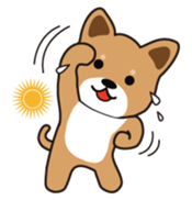 Loose, unrestrained, heartwarming dogs sticker #4026945