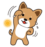 Loose, unrestrained, heartwarming dogs sticker #4026945